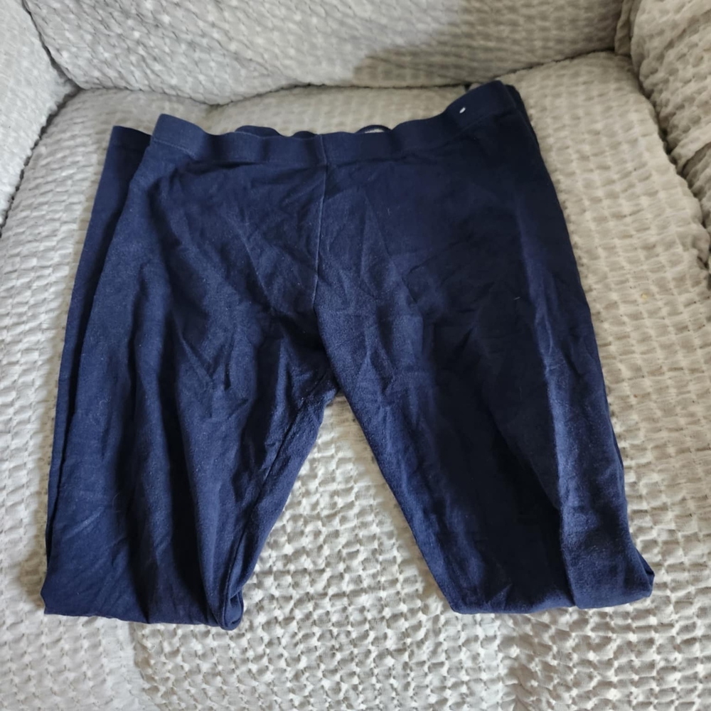 Wonder Nation Navy Blue Leggings Cotton Blend Bottoms